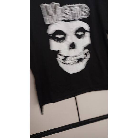 Misfits band fiend black tshirt size XL made in USA skull Halloween goth vamp - Picture 4 of 6
